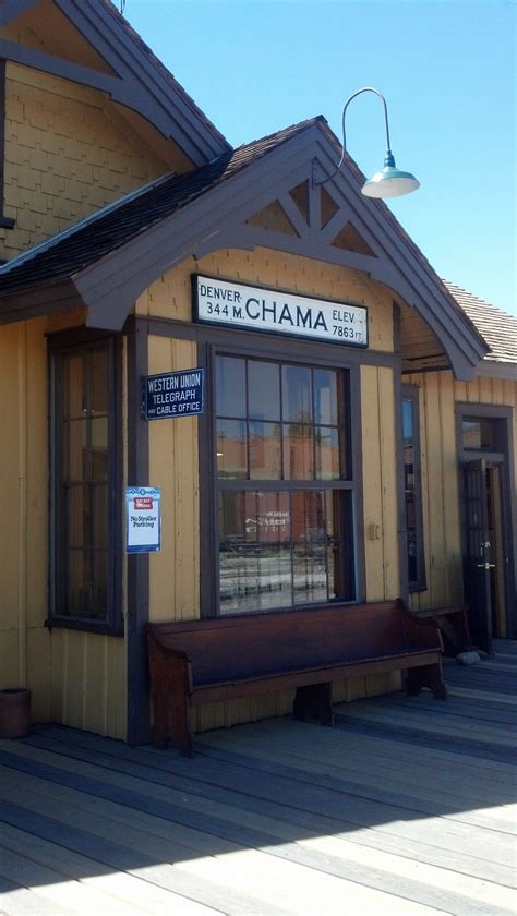 Chama Train Station, Chama NM | Colorado railroad, Chama, Train depot