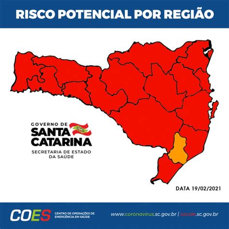 Mapa de Risco Apenas região carbonífera segue no grave Cotidiano 4oito