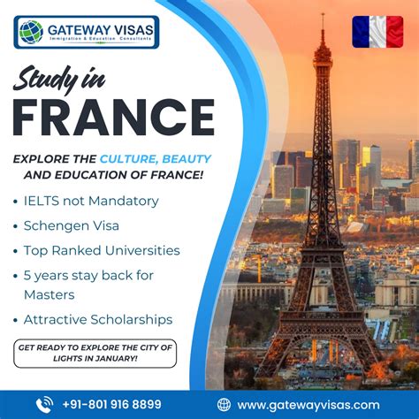 Apply France Student Visa | Process Now for Upcoming Intakes 2025