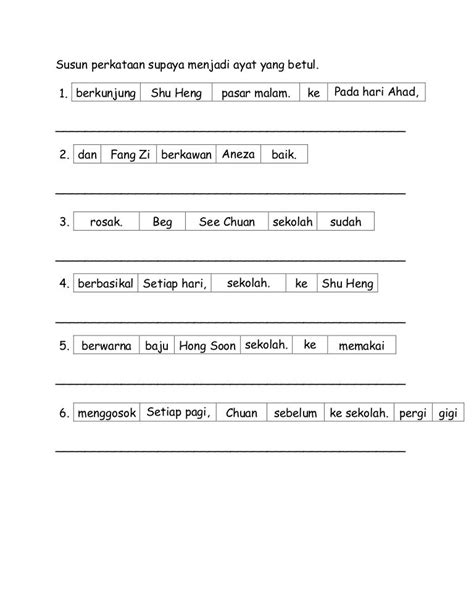 Soalan Bahasa Melayu Tingkatan 1 Dan Jawapan