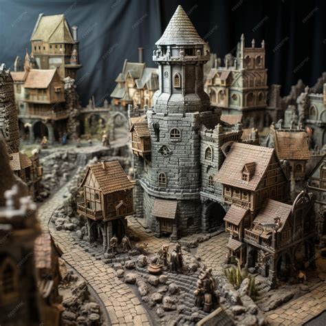 Premium Ai Image Forgotten Shadows The Mystical City Of Mordheim A