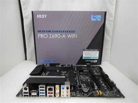 【やや傷や汚れあり】【サイコム】 Msi Pro Z690 A Wifi Atxlga1700 Used U0609e の落札情報