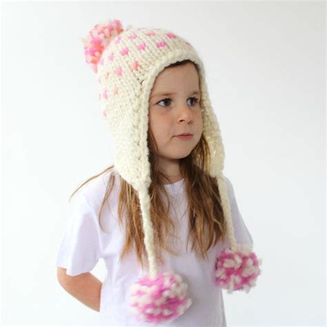 Knitted Earflap Hat Pattern Pdf Knitting Pattern Super Knit Beanie Pattern Pdf Knitting Pattern