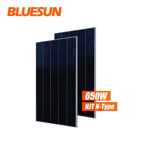 Acheter panneau solaire à bardeaux bluesun 650W panneau solaire 210mm