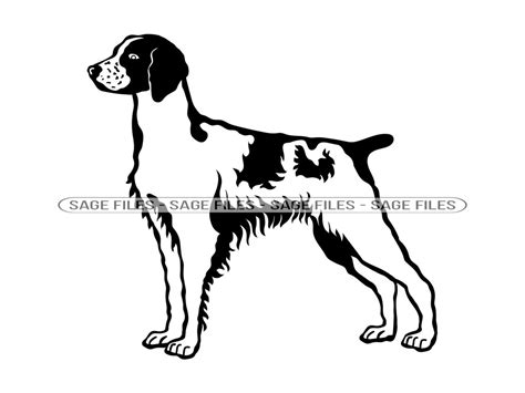 Brittany Svg Brittany Dog Svg Brittany Clipart Brittany Etsy