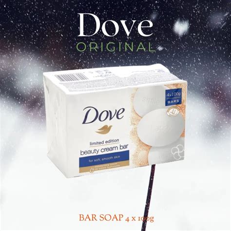 Dove Original Beauty Cream Bar Soap 4 X 100g Lazada Ph