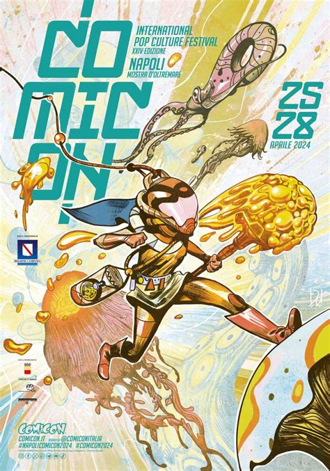 Locandina Comicon Napoli 2024 Fumetti Online