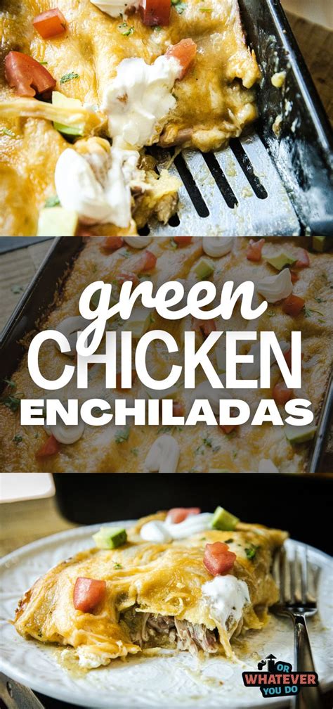 Smoked Green Chicken Enchiladas Or Whatever You Do