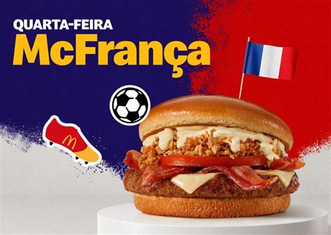 Mcdonalds Lança Linha De Sanduíches Inspirados Nas Seleções Da Copa Do