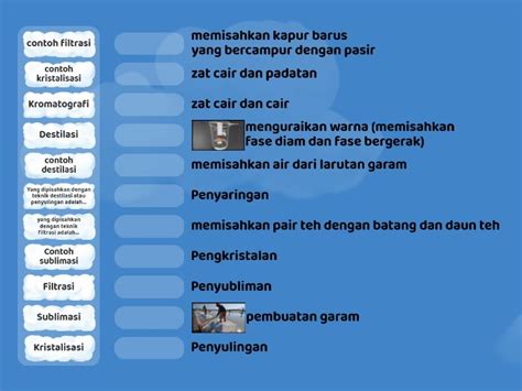 Teknik Pemisahan Campuran Match Up