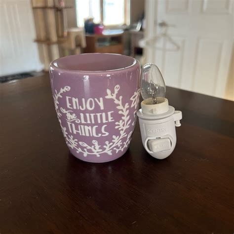 Scentsy Other Enjoy The Little Things Mini Warmer Scentsy Poshmark