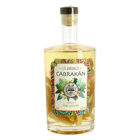 Acheter Du Rhum Arrangé Poire Gingembre Par Cabrakan