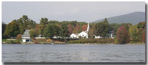 Tuftonboro Lake Winnipesaukee In New Hampshire