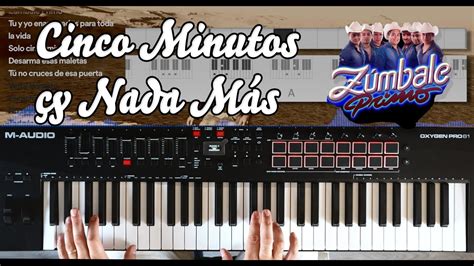 Grupo Z Mbale Primo Cinco Minutos Y Nada M S Gu A De Ensayo Piano Y