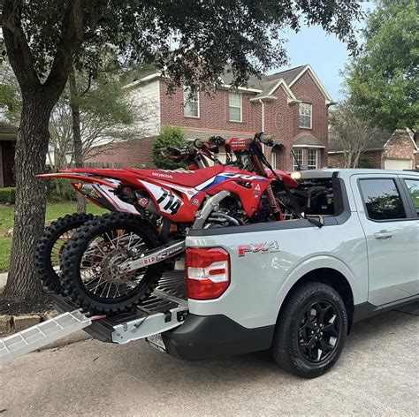 Maverick Bed Fits Two Dirtbike Motorcycles Honda 450 And A Ktm 300