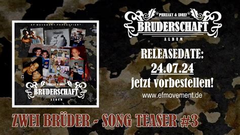 Bruderschaft Zwei Br Der Song Teaser Youtube