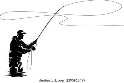 Fishing Black & White Clip Art Photos, Images & Pictures | Shutterstock