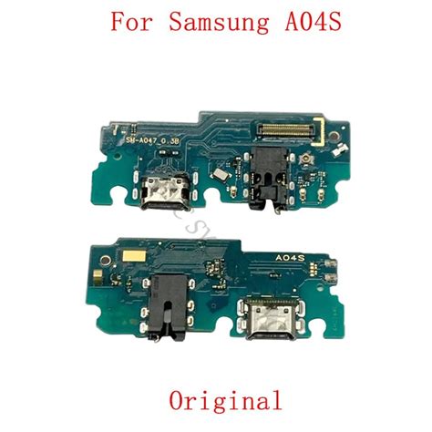 Original USB Charging Port Connector Flex Cable For Samsung A04S A047