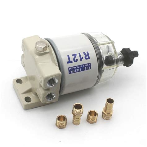 KIPA R12T Fuel Filter Water Separator 120AT NPT ZG1 4 19 With Fitting