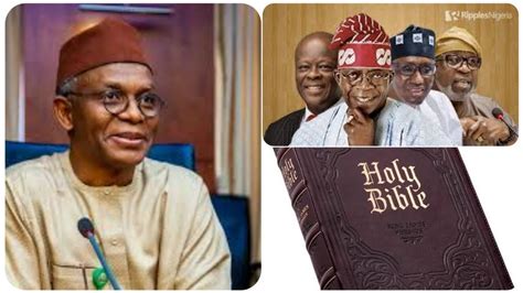 Attleline Elrufai Using Bible To Threaten Tinubu And His Asorock