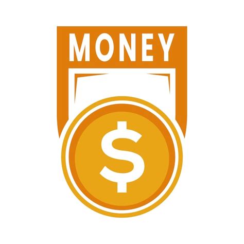 Logo con diseño de dinero Vector Gratis