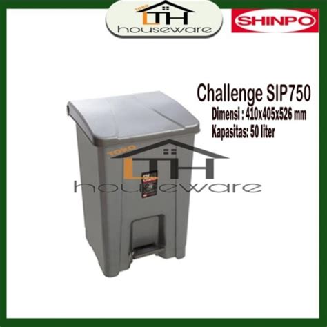 Jual Tempat Sampah Injak Shinpo Tong Sampah Injak Shinpo SIP 750 50