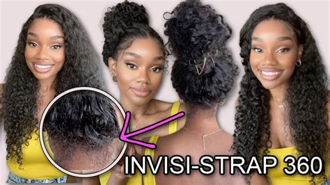 How To Install A 360 Lace Wig Easily The Invisi Straps Glueless 360