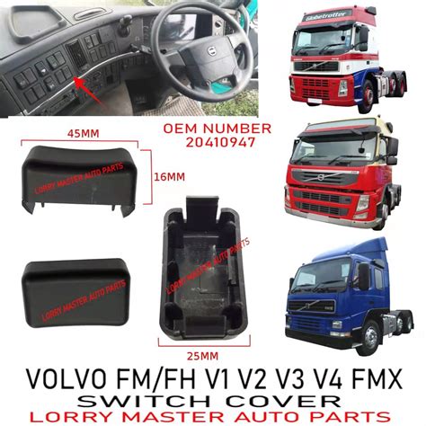 J15S14 SWITCH COVER VOLVO TRUCK FM FH FM10 FM12 V1 V2 V3 V4 FMX