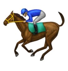 Ios Emoji Horse Racing