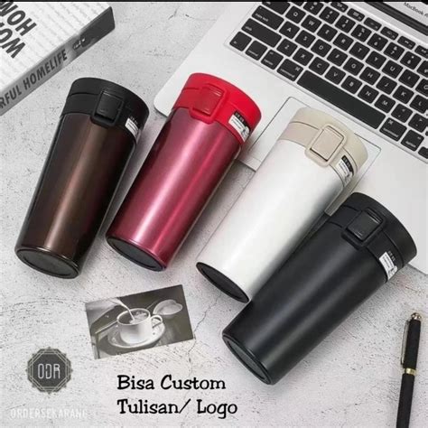 Jual TRAVEL MUG GELAS CANGKIR KOPI COFFEE TERMOS THERMOS STAINLESS