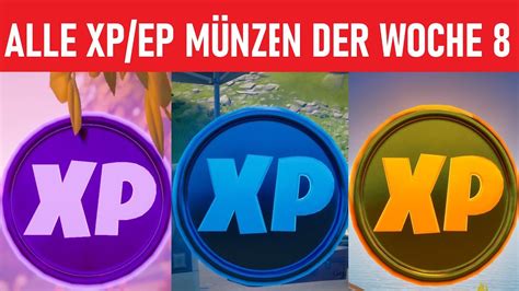 Alle Ep Xp M Nzen Der Woche Alle Gr Nen Blauen Lila Und Goldenen