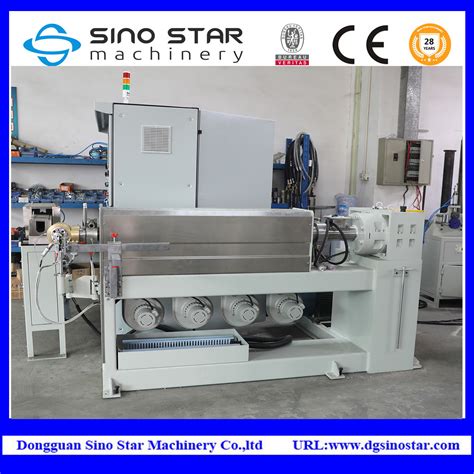 Silicone Cable Extruder Extruding Extruder Making Machine For Wire