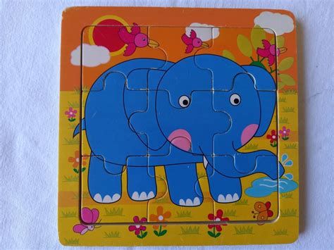 Puzzle Elefant 9 Teile Kaufen Auf Ricardo