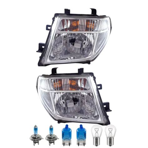 PHARE AVANT SET Électrique Incl Premium Lampes pour Nissan NP300