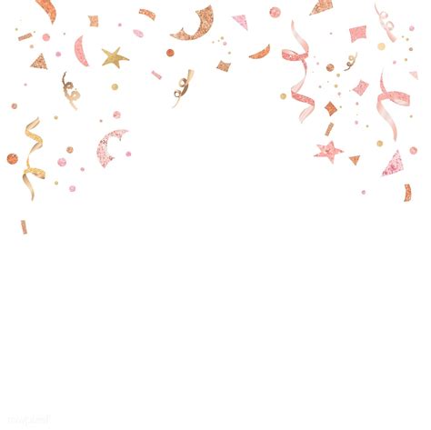 Confetti with white background vector | free image by rawpixel.com / Adj | Patroon achtergrond ...