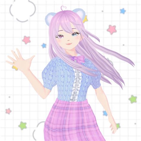 Cute Vtuber Model 3d Vtuber Model Pre Made And Download Now Etsy