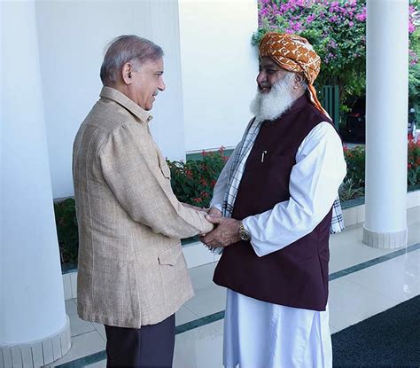 President Jui F Maulana Fazl Ur Rehman Calls On The Prime Minister