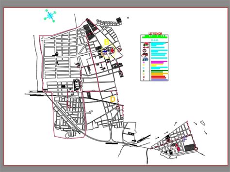 Ciudad En Autocad Descargar Cad Gratis Mb Bibliocad