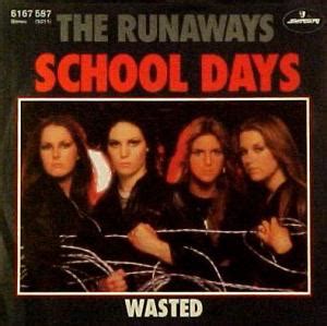 School Days 7 1977 Von The Runaways