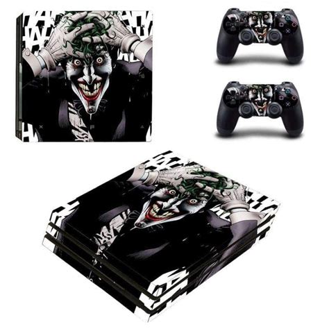 The Joker Ps Pro Skin For Playstation Pro Console And Controllers