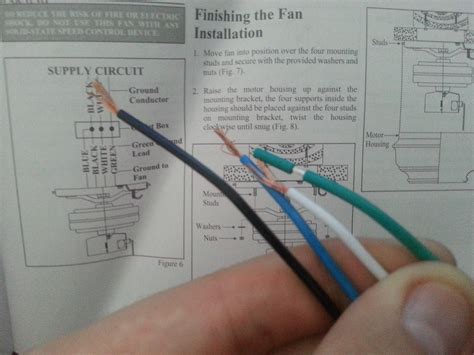 Ceiling Fan Wiring Color Code