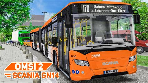 Omsi 2 Im Scania Citywide Gn14 Durch Stadt Und Land Ruhrau V2 Bus