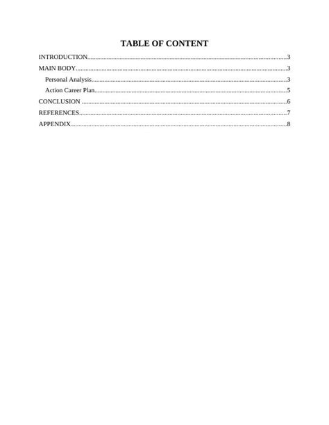 Career Action Plan And Self Reflection For Accounting Manager Desklib