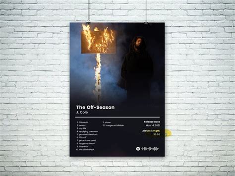 The Off Season J. Cole Rap Album Poster – Aesthetic Wall Decor