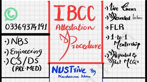 IBCC Attestation Nust University Admission Process Complete Details