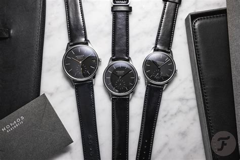 【F】 Hands-On: Nomos Orion Neomatik New Black Models