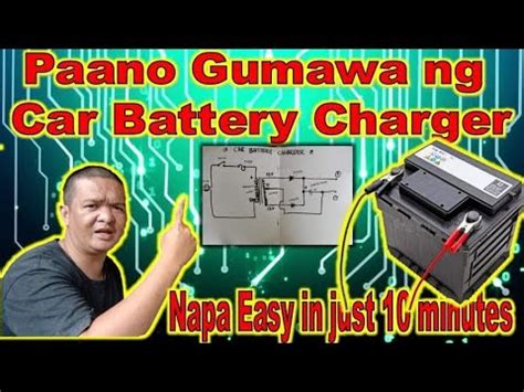 Paano Gumawa Ng Car Battery Charger How To Make Car And Motorcycle