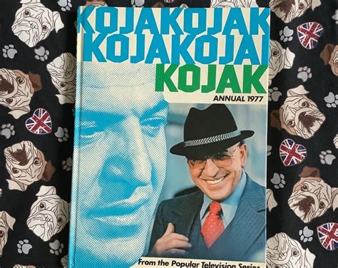 Rare Vintageretro 1977 Kojak Annual In Hardback Terry Savalas Fan