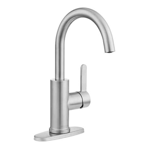 Reviews For Glacier Bay Paulina Single Handle Bar Faucet In Stainless