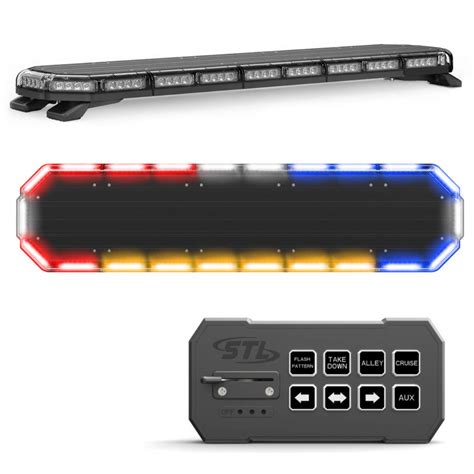 Buy SpeedTech Lights K Force 47 Full Size LED Strobe Light Bar Roof